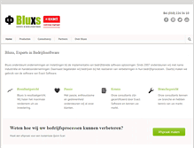 Tablet Screenshot of bluxs.nl